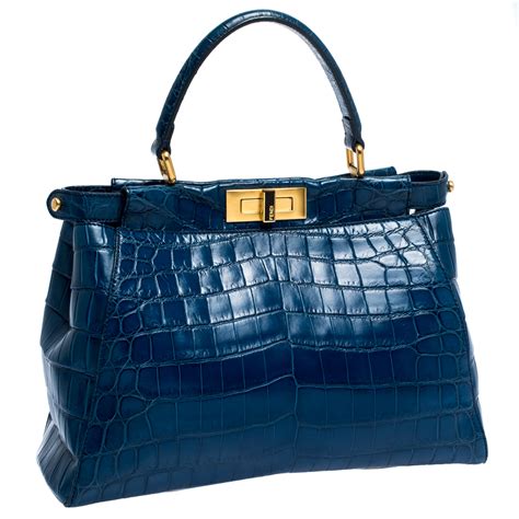 fendi peekaboo bag shop online|fendi peekaboo crocodile.